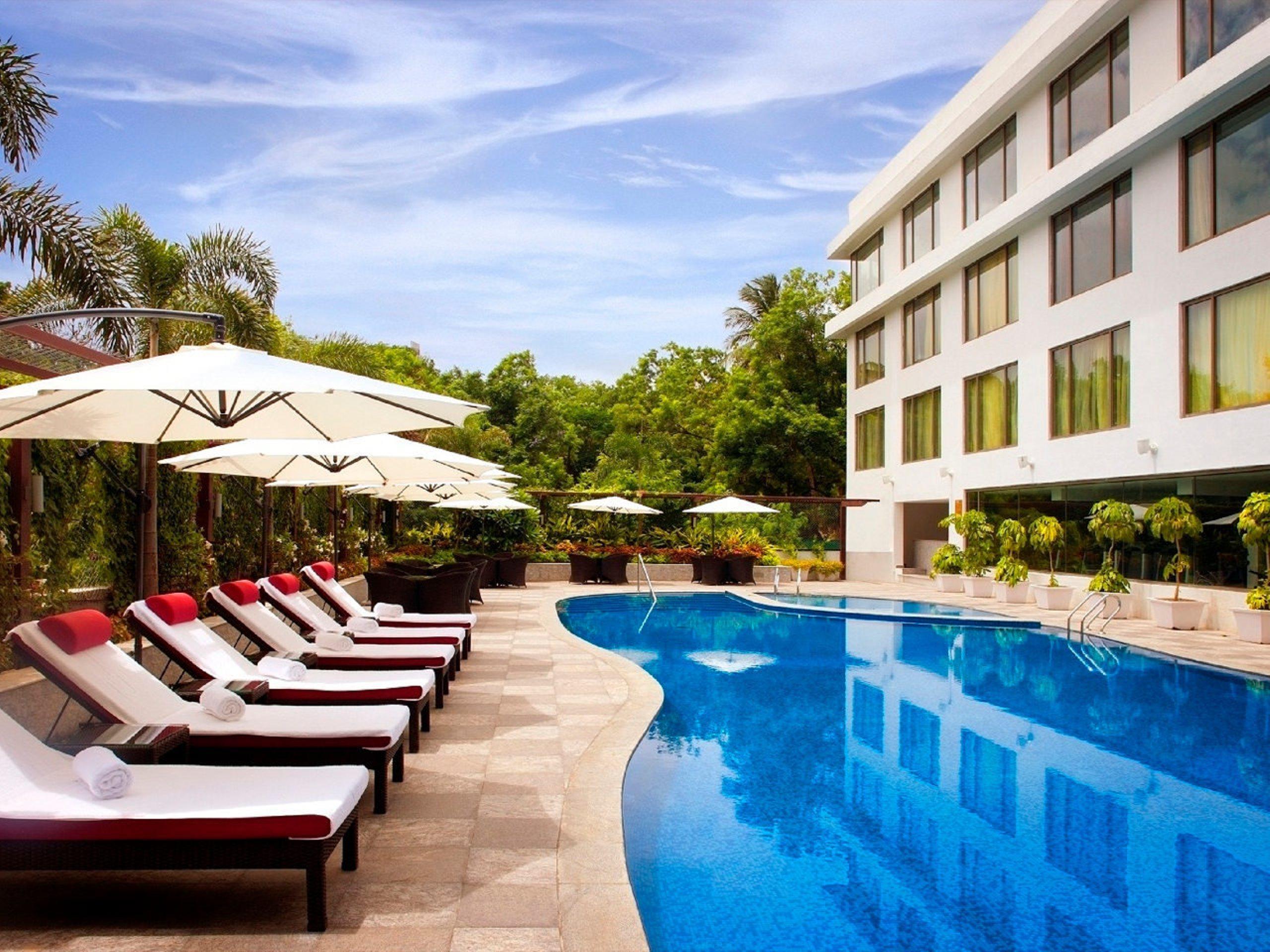 Radisson Blu Plaza Hotel Hyderabad Banjara Hills Exteriér fotografie The Park, Hyderabad