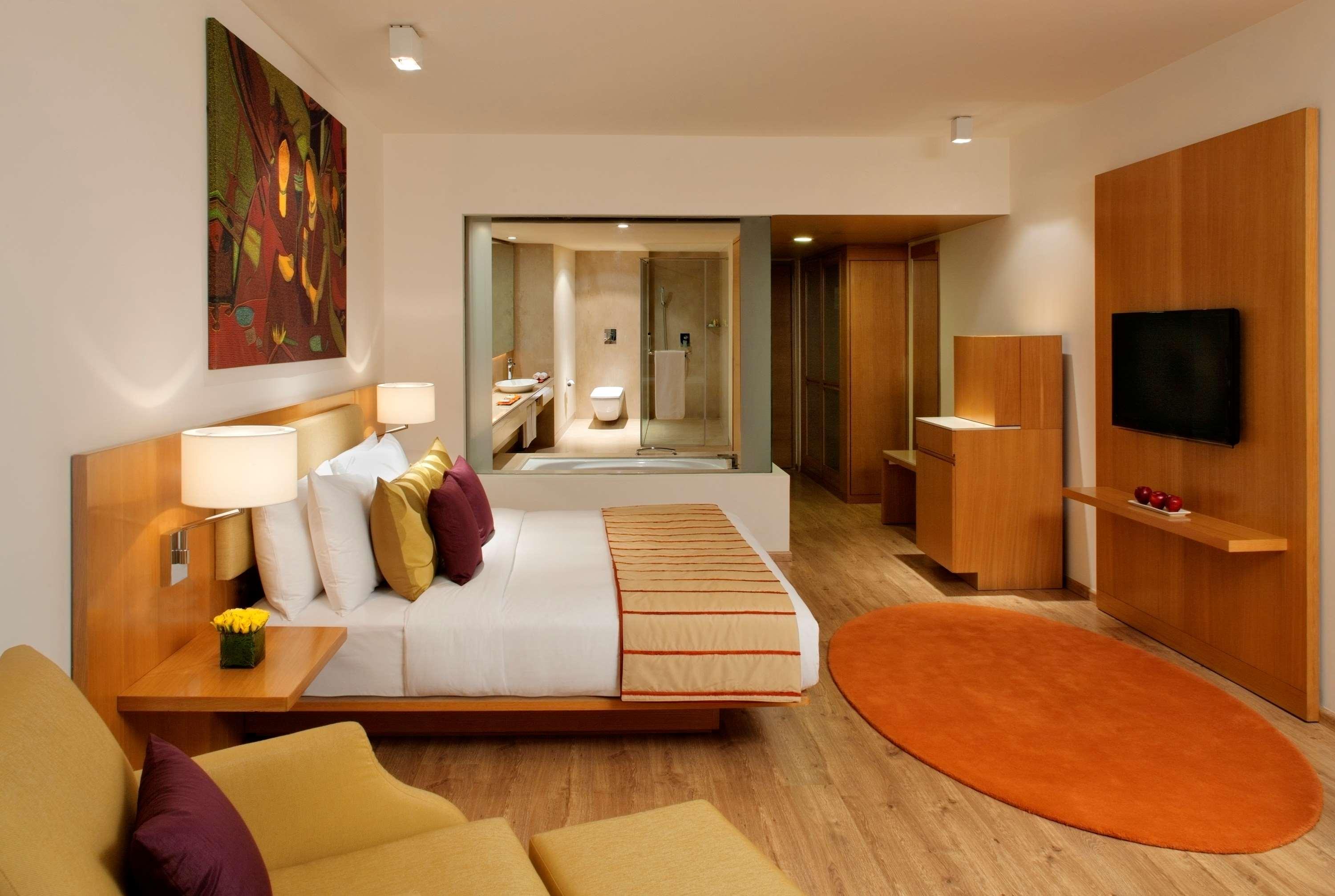 Radisson Blu Plaza Hotel Hyderabad Banjara Hills Pokoj fotografie A room at the Park Hotel, New Delhi