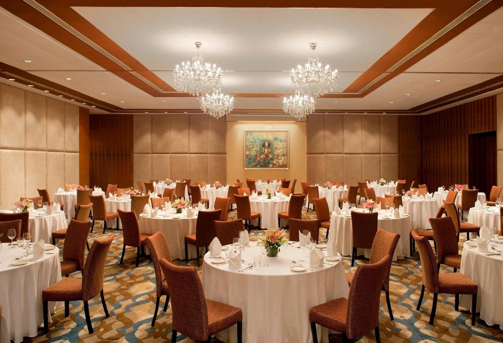 Radisson Blu Plaza Hotel Hyderabad Banjara Hills Restaurace fotografie The ballroom
